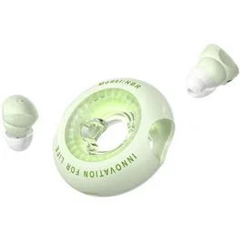 Vention Auriculares Bluetooth True Wireless Tiny T17 NBRG0 con Estuche de Carga - Bluetooth 5.3, 20h Reproducción, Resistencia IPX4, Control Táctil, Color Verde